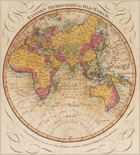 1890 map of the Eastern Hemisphere [2581 × 2868] | Map, Old maps, Old world maps