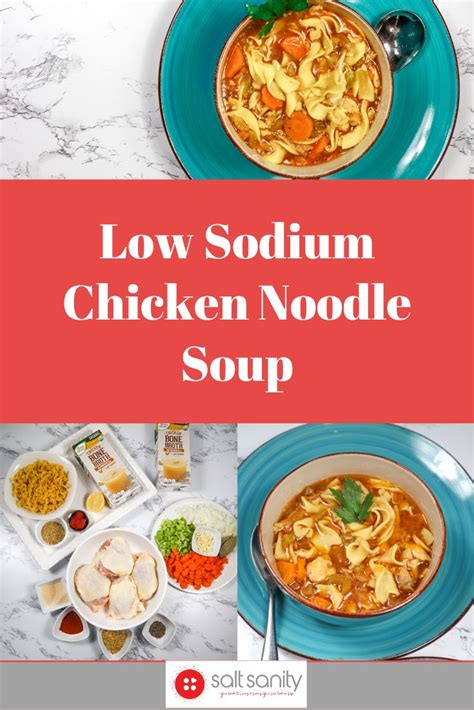 Low Sodium Chicken Noodle Soup