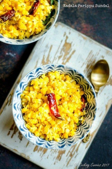 Kadala Parippu Sundal–Yellow Lentils With Coconut and Spices | Vegan and Gluten Free | Cooking ...