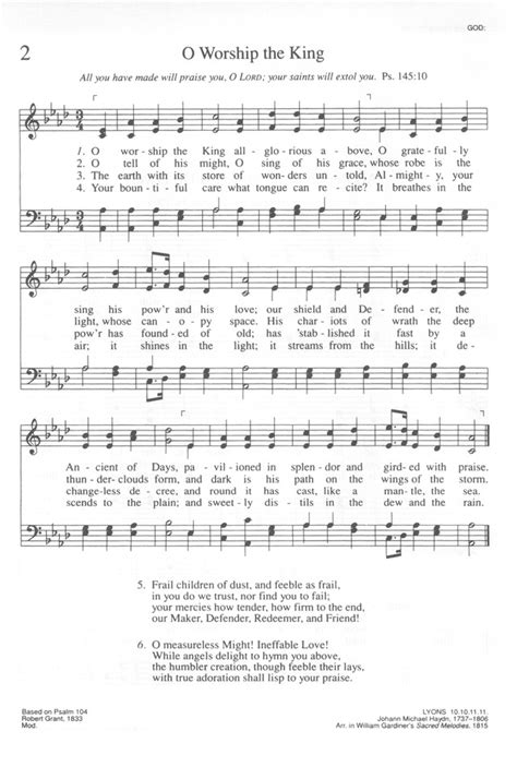 Hymns for Every Congregation – LigonDuncan.com