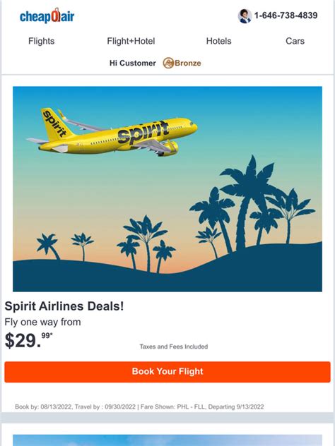 CheapOstay: Spirit Airlines Deals! | Milled