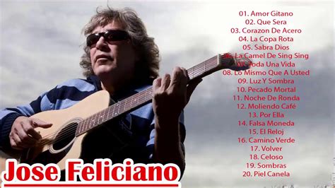 LAS 30 mejores canciones de José Feliciano - YouTube