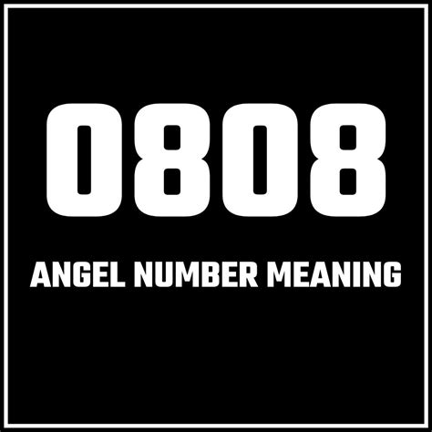 What Does 0808 Angel Number Mean?