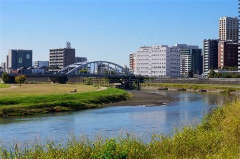 Kumamoto, Japan - November 15, 2019 : View of Kumamoto City the ...