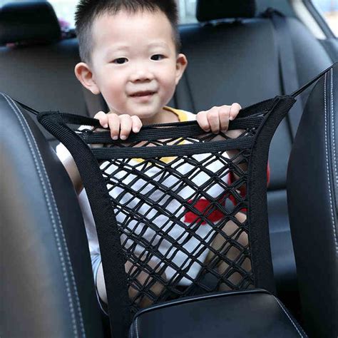 Car Net Mesh Storage Seat Bag for Mazda 2 3 6 5 Spoilers CX-5 CX CX7 CX ...