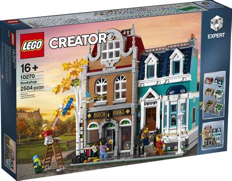 LEGO Creator Expert Bookshop 10270 Modular Building Kit, Big LEGO Set ...