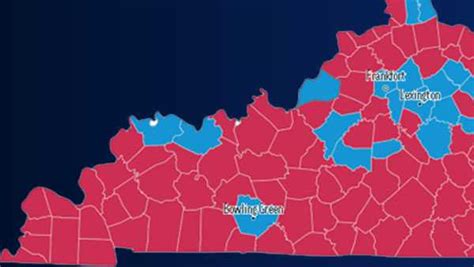 MAP: Breakdown of Kentucky governor's race by county