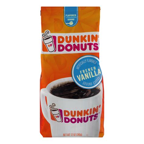 Dunkin Donuts French Vanilla Ground Coffee - Walmart.com - Walmart.com