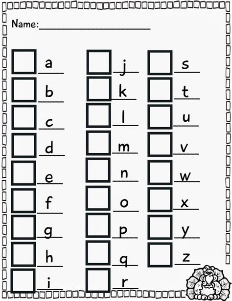 Uppercase and Lowercase Letters | Activity Shelter