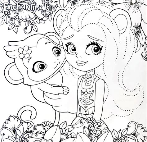 Enchantimals new coloring pages - YouLoveIt.com