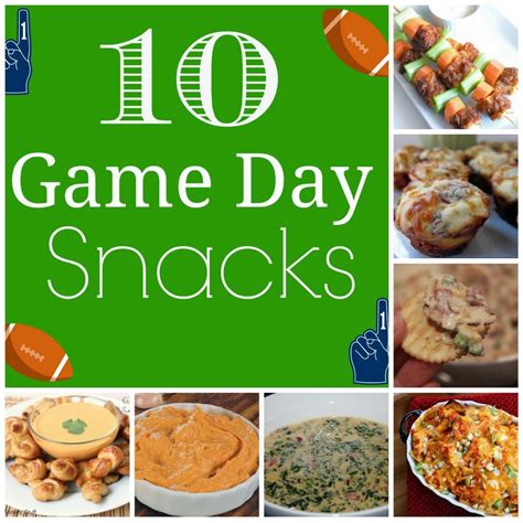 simply made with love: 10 Game Day Snacks