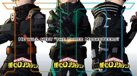 Third My Hero Academia Movie Teases 'Three Musketeers' - Siliconera