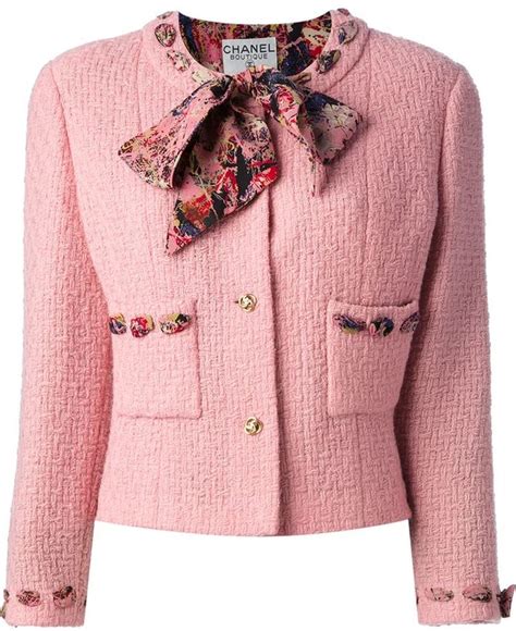 Chanel Vintage Boucle Jacket And Skirt Suit, $3,557 | farfetch.com ...