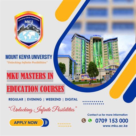 MKU Masters in education courses [2024 Intake] - Kenya Education Guide