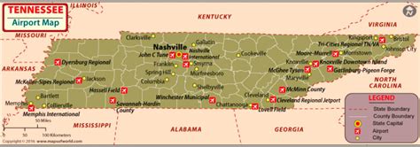 Tennessee Airports Complete Guide — Travel Information | Airportix