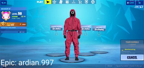 New Squid Game Fortnite skin 🙃🙌 : r/FortNiteBR