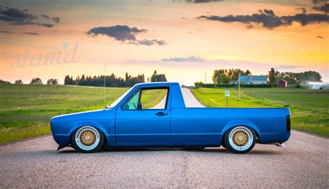 Built To Drive: The Dub Dynasty 1981 VW Caddy – Slam'd Mag | Volkswagen ...