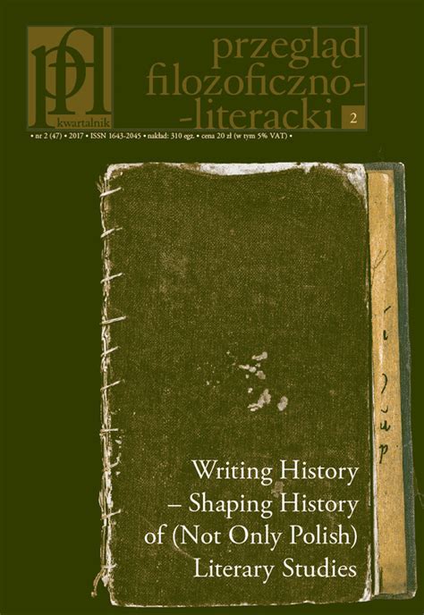 Przegląd Filozoficzno-Literacki Writing History | Legionowo | Kup teraz na Allegro Lokalnie