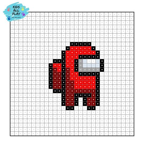 Among Us Pixel Art Pattern In 2021 Minecraft Pixel Art Pixel Art Images | Images and Photos finder