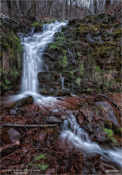 Trail Side Cascade Waterfall Lehigh Gorge State Park PA [OC] [1829 x ...