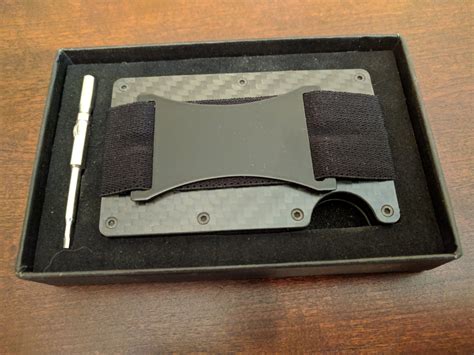 The Slate Wallet | Carbon Fiber Minimalist Wallet