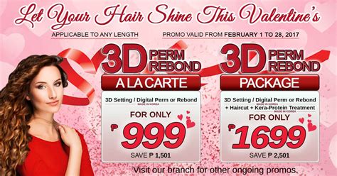 Manila Shopper: Bangs Prime Salon by T&J and Tony & Jackey Valentine's Promo 2017