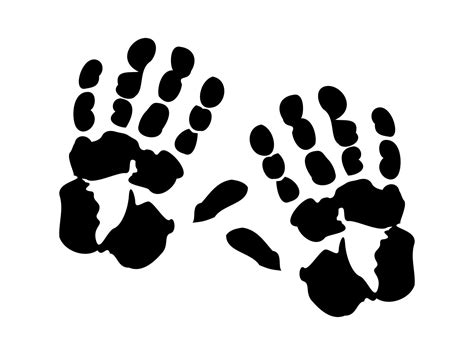 Handprint Svg Files For Cricut