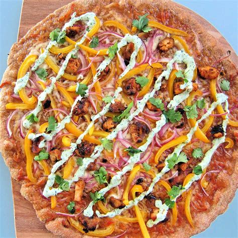 Tandoori Chicken Pizza - The Foodie Physician