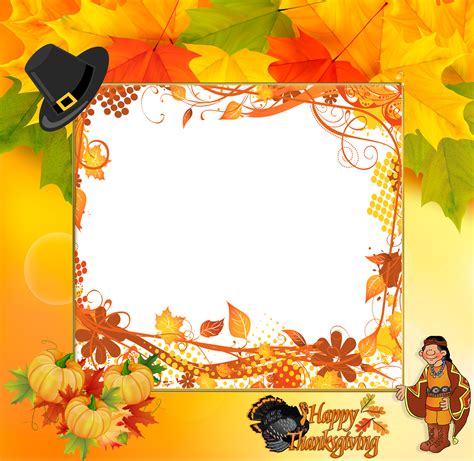 Thanksgiving Border Png Thanksgiving Border Png Transparent Free For | Images and Photos finder