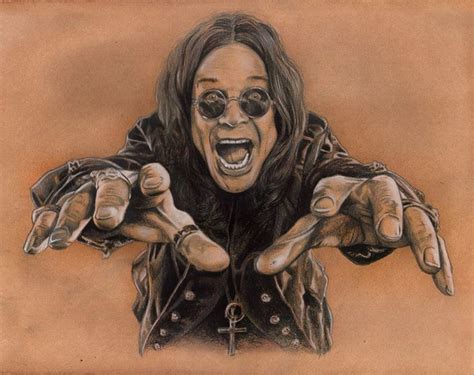 "Ozzy Osbourne" Draw in pencils by Flopy Valhala #character #design #illustration #drawing # ...