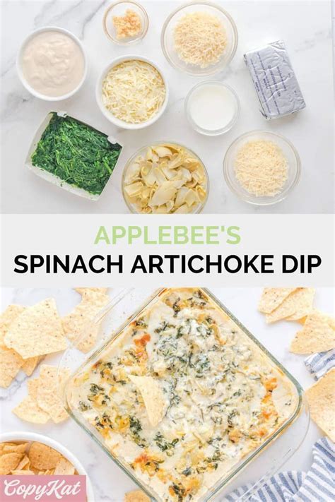 Applebee's Spinach Artichoke Dip - CopyKat Recipes