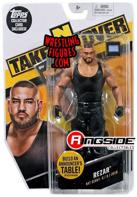 Rezar (Authors of Pain) - NXT TakeOver Series Exclusive WWE Toy Wrestling Action Figure by Mattel!