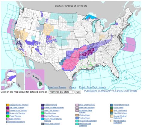 Large Winter Storm Front Drops Snow and Ice Across Much of the U.S ...