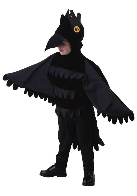 Toddler Crow Costume | Crow costume, Bird costume, Halloween costumes for teens