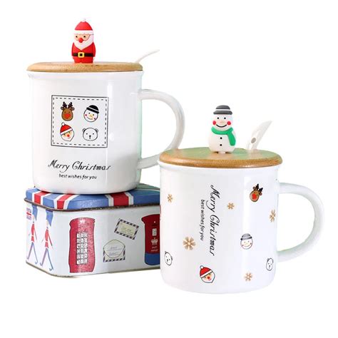 Novelty Santa Claus Coffee Mug Ceramic Creative Coffee Porcelain Tea ...