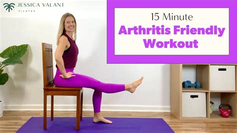 15 Minute Arthritis Friendly Workout - Arthritis exercises at home ...