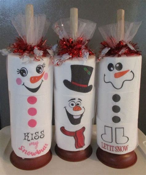 Snowman toilet paper | Etsy | Christmas crafts, Snowman, Holiday crafts