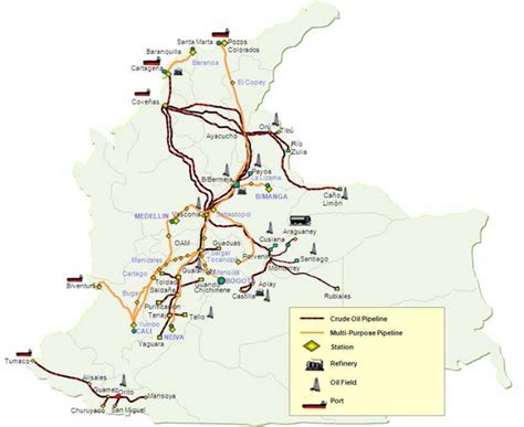 ECOPETROL PIPELINE MAP FILE TYPE PDF