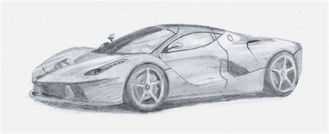 Ferrari Sketch at PaintingValley.com | Explore collection of Ferrari Sketch