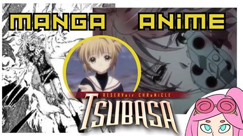 TSUBASA RESERVOIR CHRONICLE #MANGA vs #ANIME DIFERENCIAS ENTRE MANGA ...