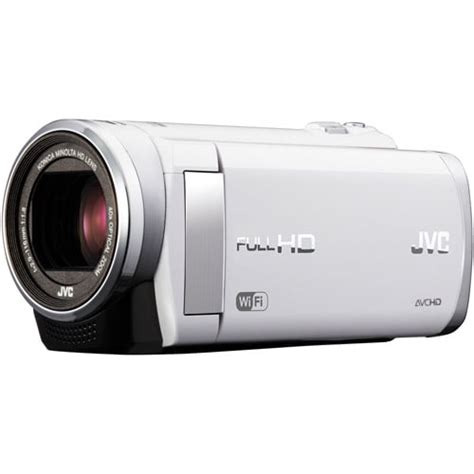 JVC Everio GZ-EX210WUS Full HD Flash Memory Camcorder with 40x Optical ...