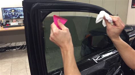 How to Install apply window tint film Precut kit on a car suv truck ...