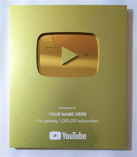 Youtube is rewarding its most popular users with gold – Artofit