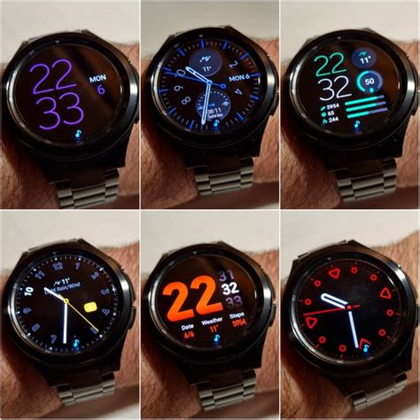 Favourite samsung watch faces on the Galaxy Watch 4 classic 46mm ...