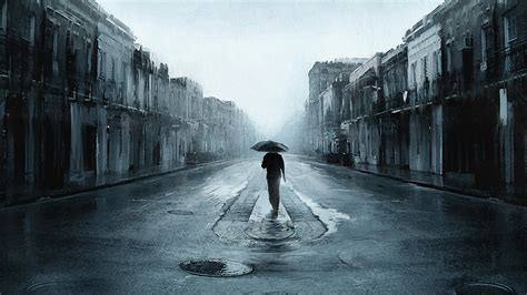 Walking In The Rain – A Pondering Mind