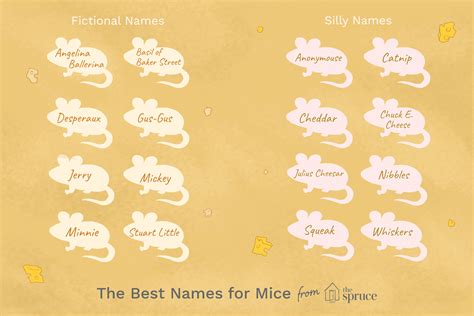 100 Names for Your Pet Mouse