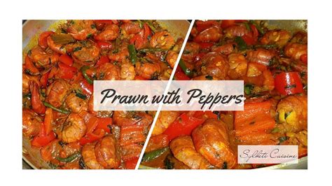 Prawn with Peppers | Sylheti Cuisine - YouTube