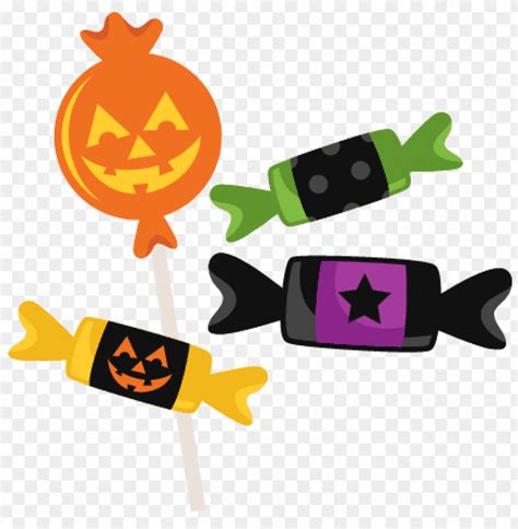 Halloween Candy Clip Art Free Clipart Images 2 - vrogue.co