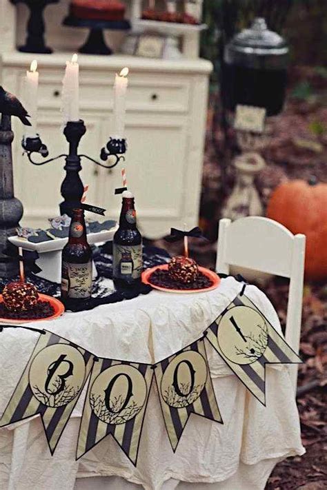 Kara's Party Ideas Haunted Forest Children's Halloween Party | Kara's ...