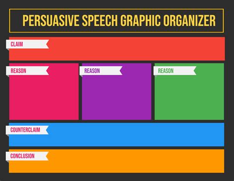 Persuasive Speech Graphic Organizer Template - Edit Online & Download Example | Template.net